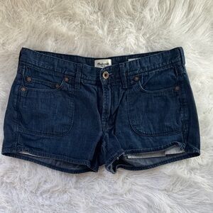 Madewell Dark Blue Jean Shorts